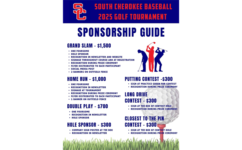 Sponsor the Golf Tournament