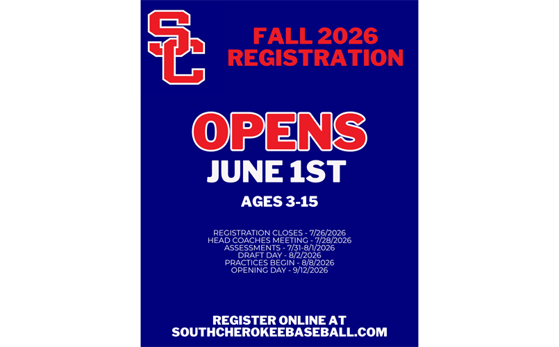 Registration Opens June 1st
